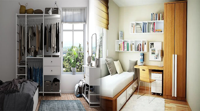 Creative Storage Solutions for Small Room Design Ideas